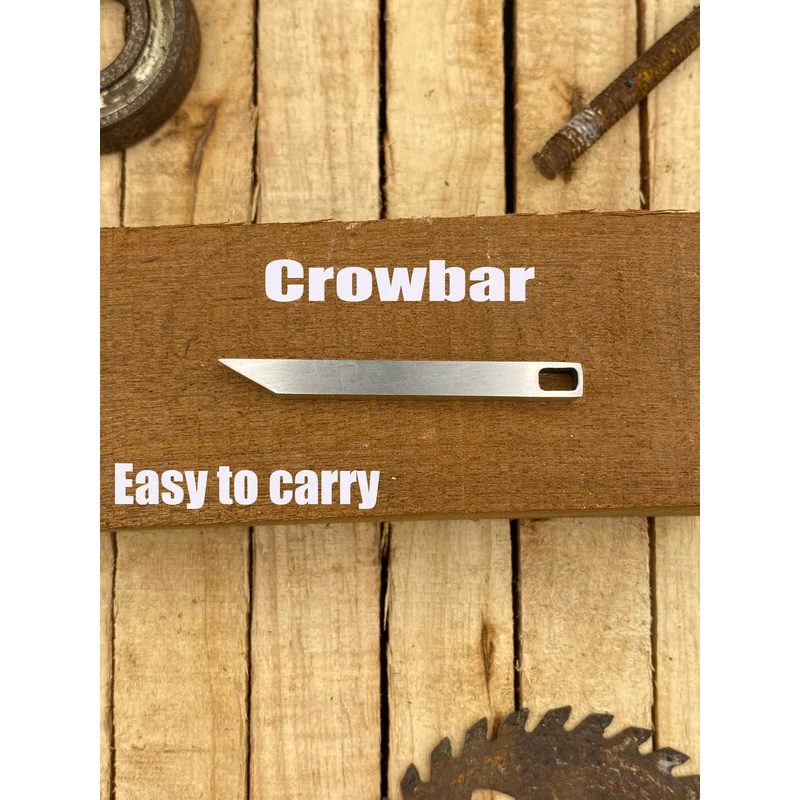 Edc Every Day Carry おもちゃ - Alat Pengungkit Baja Tahan Karat Tugas