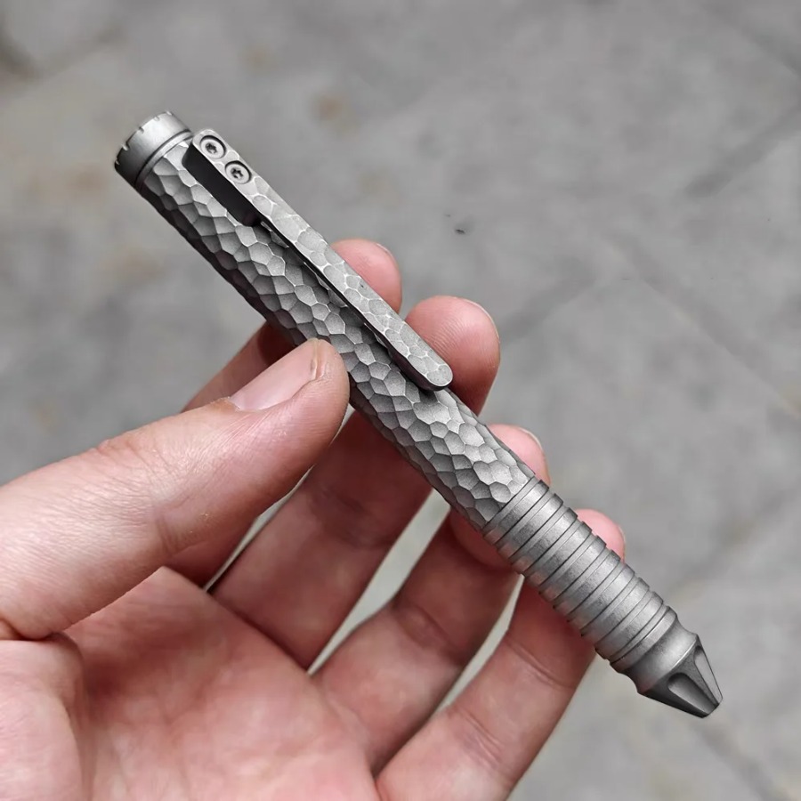 Edc Every Day Carry おもちゃ - Untuk Pena EDC Titanium TC4 Alloy