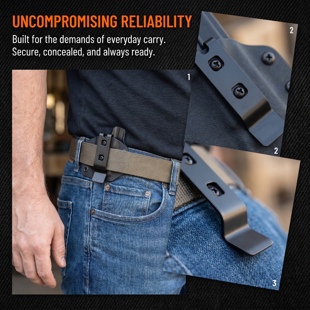 Edc Carry Pocket Knife - Set Sekrup Pengganti Klip Saku Logam,