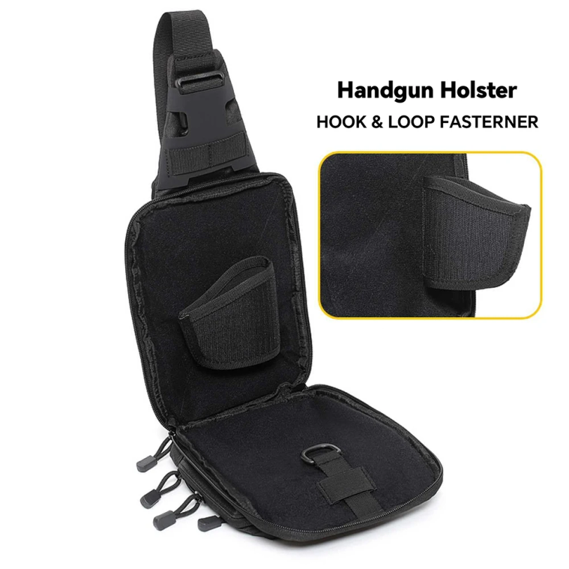 Tas Selempang Taktis untuk Men - Edc Concealed Carry Fanny Pack ulasan dan harga