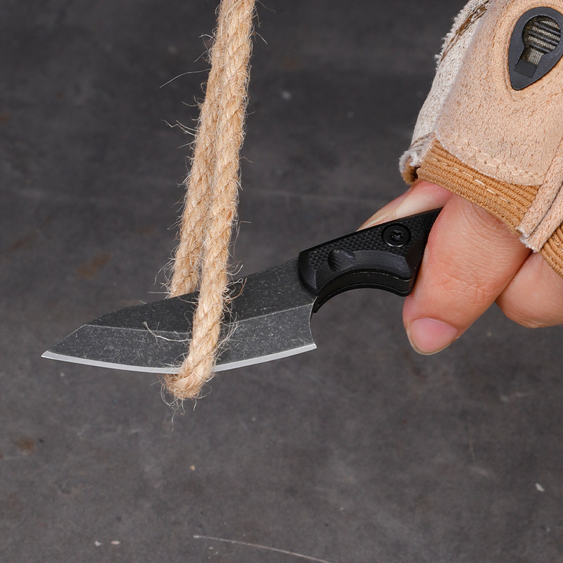 5CR15 Pisau Tetap Kecil Baja T - Edc Carry Pocket Knife ulasan dan harga