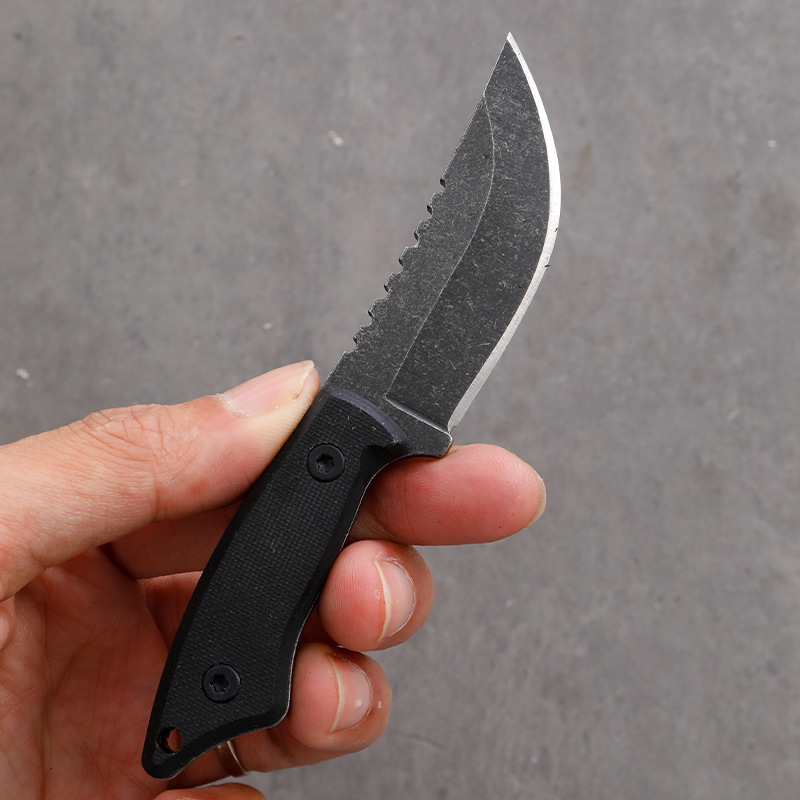 5CR15 Pisau Tetap Kecil Baja T - Edc Carry Pocket Knife ulasan dan harga