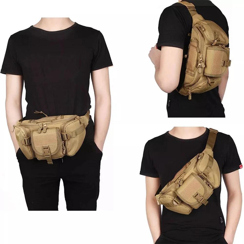 Paket Fanny Taktis untuk Pria  - Edc Concealed Carry Fanny Pack ulasan dan harga