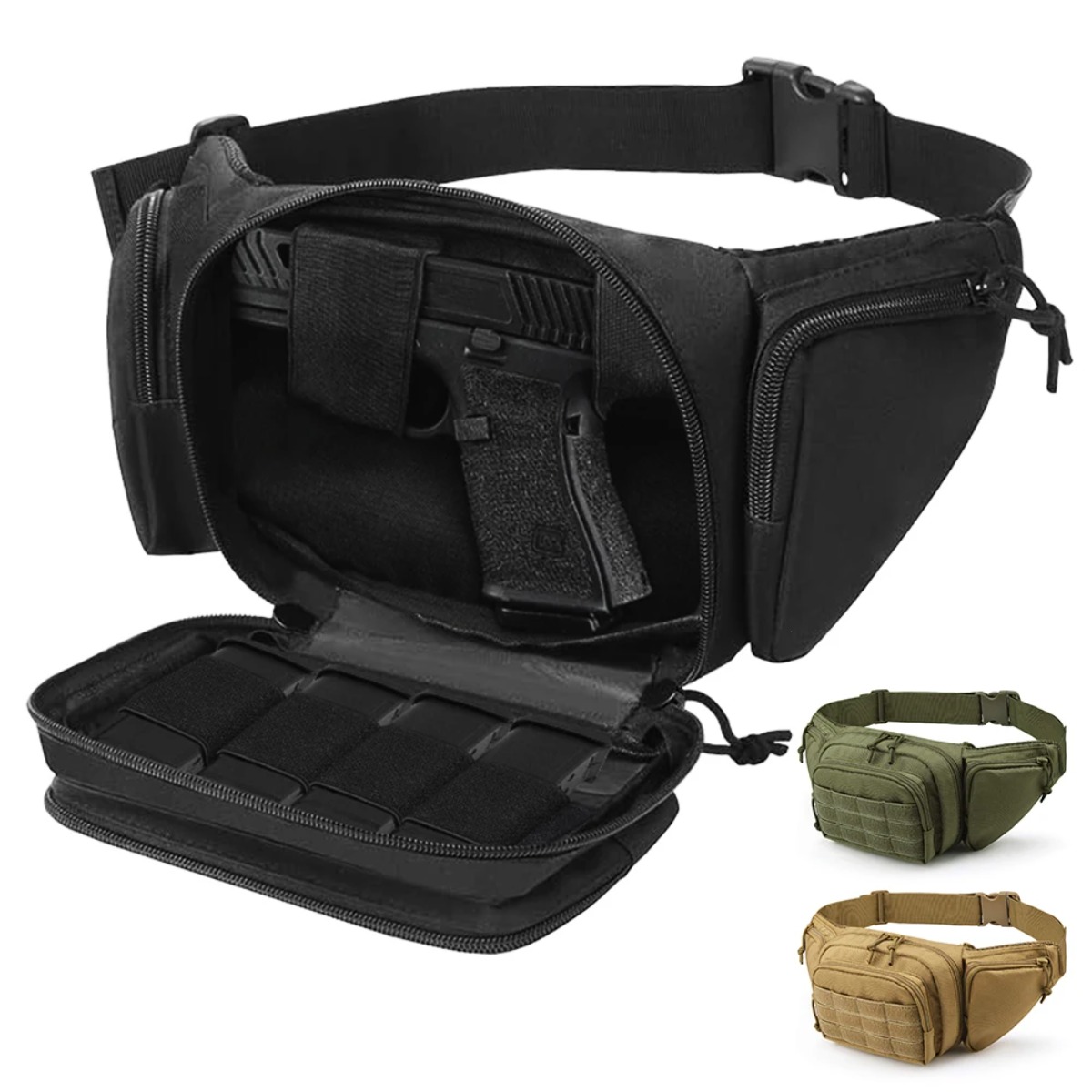 Tas Pinggang Taktis MOLLE untu - Edc Concealed Carry Fanny Pack ulasan dan harga