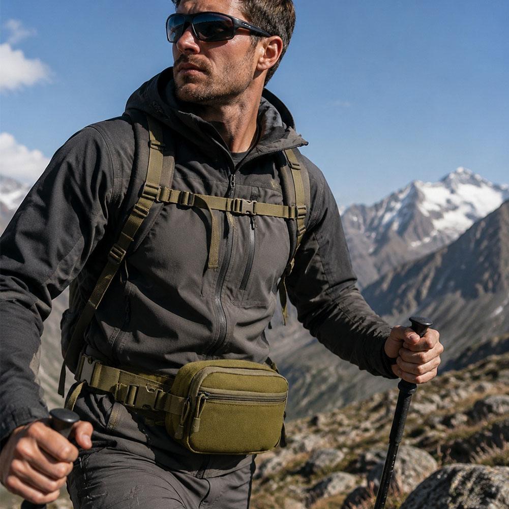 Tas Pinggang Taktis Tersembuny - Edc Concealed Carry Fanny Pack ulasan dan harga