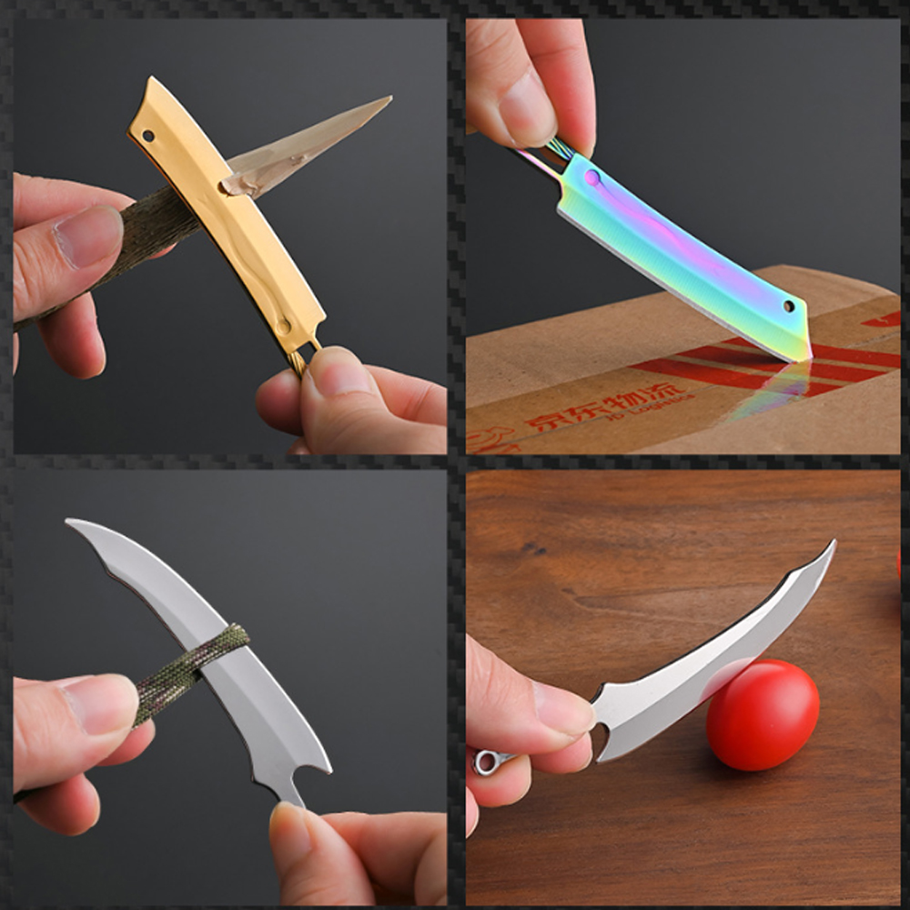 Pisau Mini Titanium - Pisau Sa - Edc Carry Pocket Knife ulasan dan harga