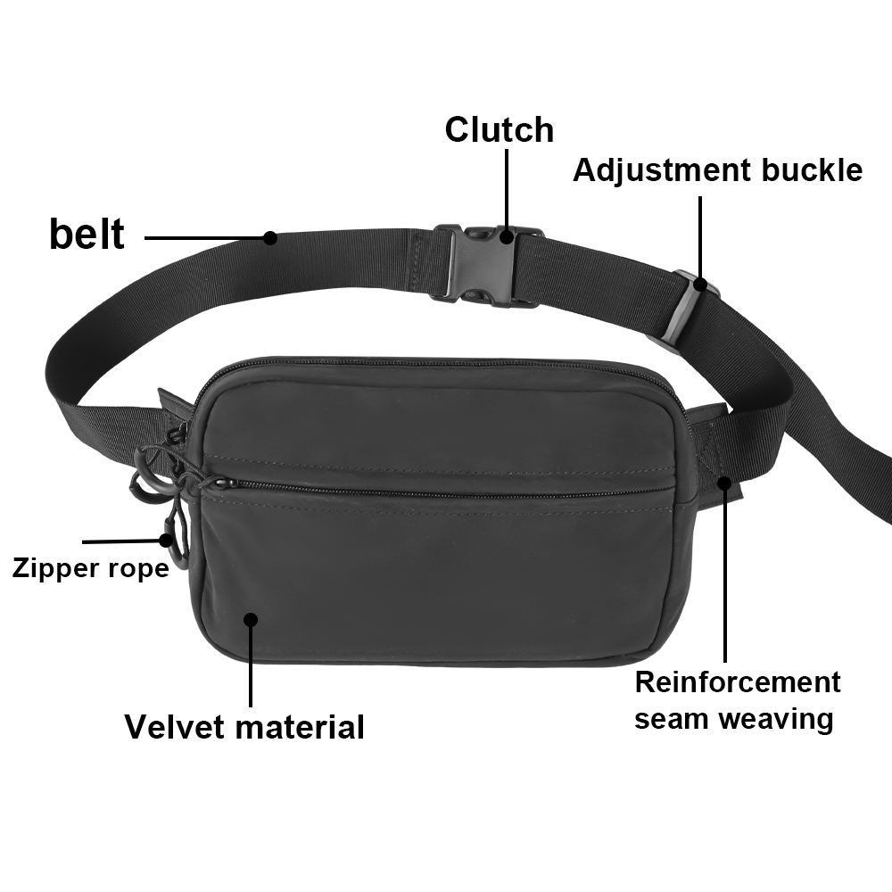 Tas Selempang Taktis Tas Pingg - Edc Concealed Carry Fanny Pack ulasan dan harga