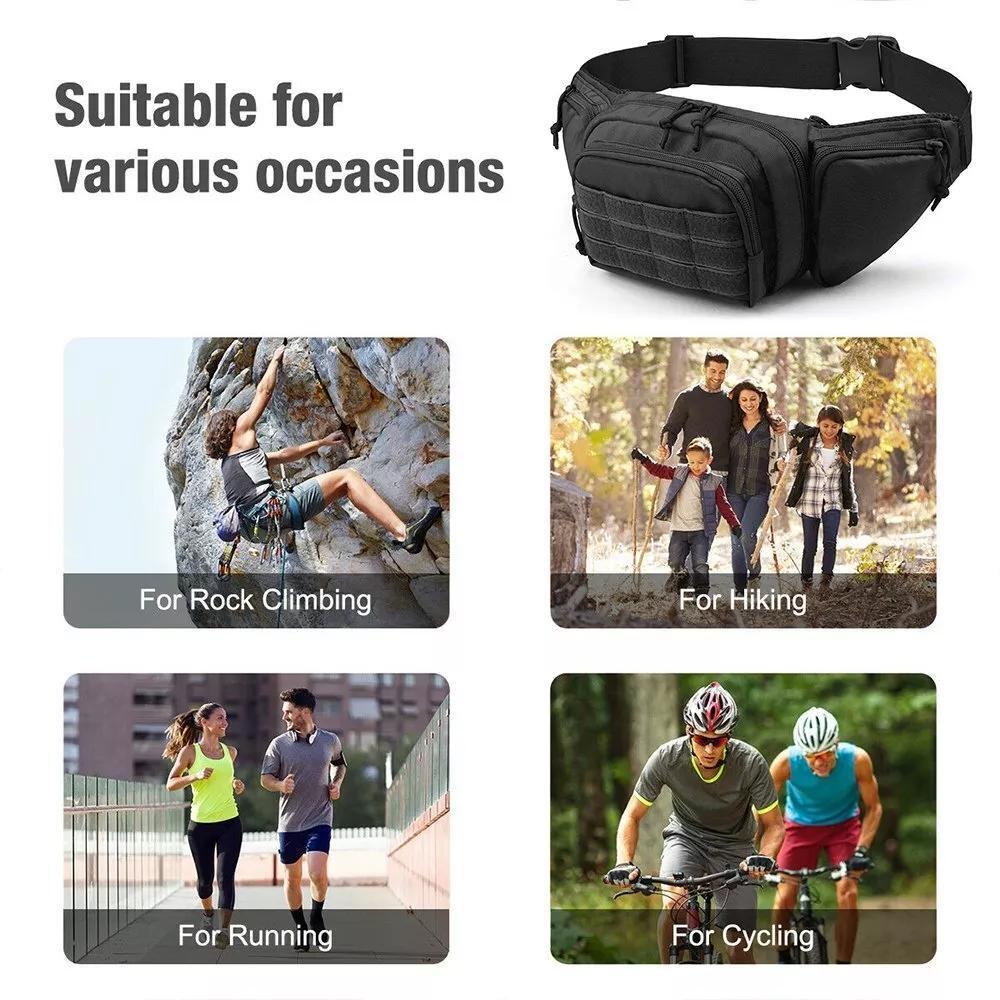 Tas Pinggang Taktis untuk Pria - Edc Concealed Carry Fanny Pack ulasan dan harga
